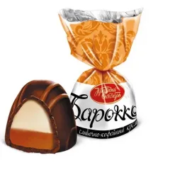 Конфета Барокко вкус Сливочно-кофейный крем Красный Октябрь